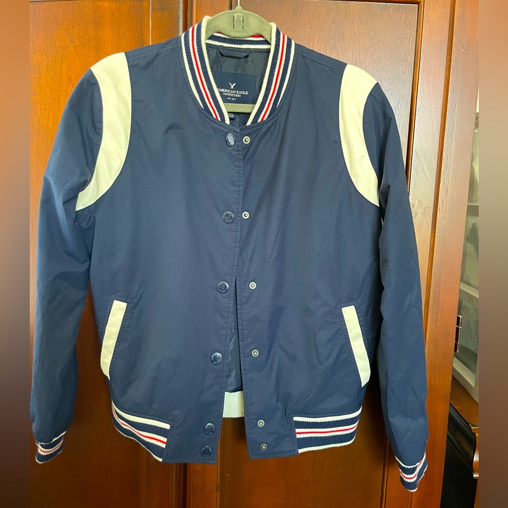 Womens American Eagle Bomber Jacket
